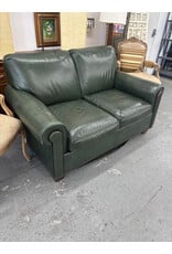 Chanel Arm Green Leather Couch