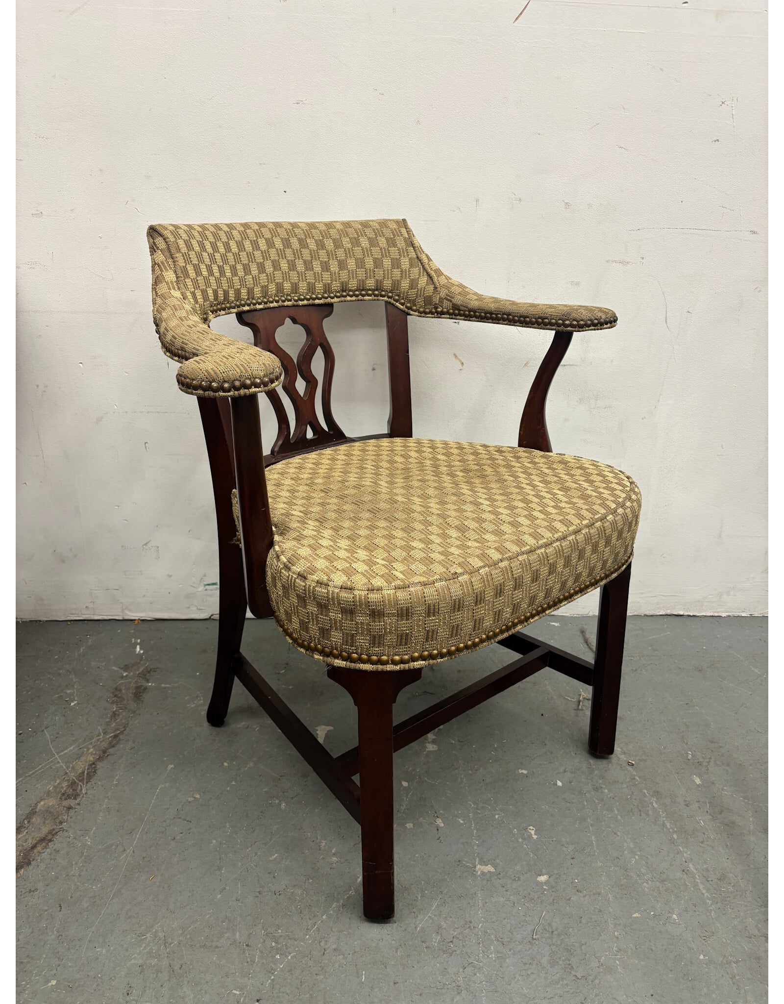 George III Style Library Armchair