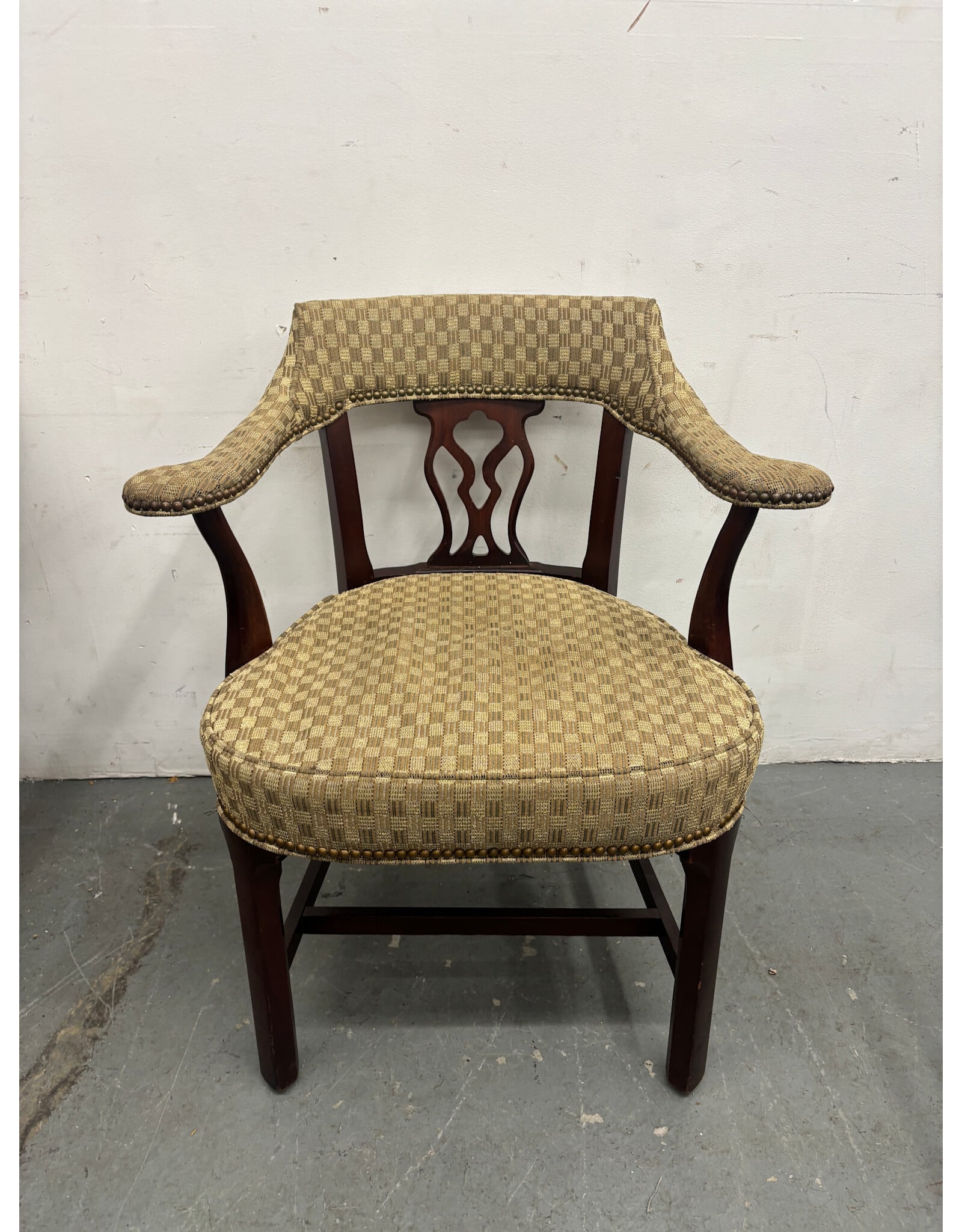 George III Style Library Armchair