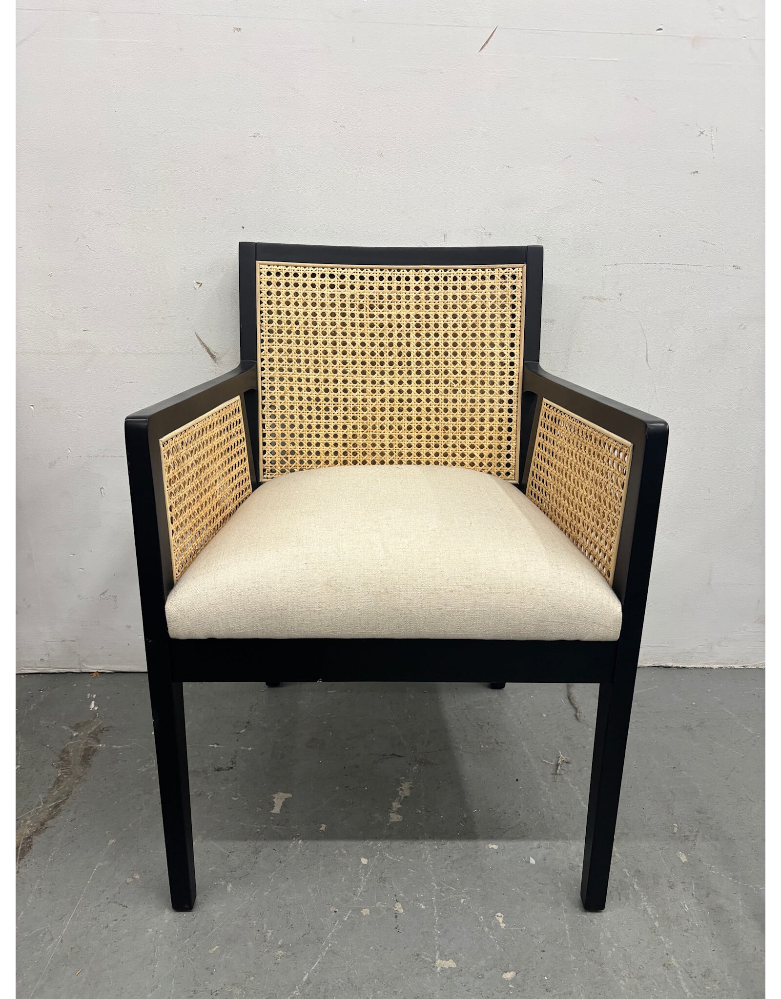 Cushioned Rattan Dining Chair