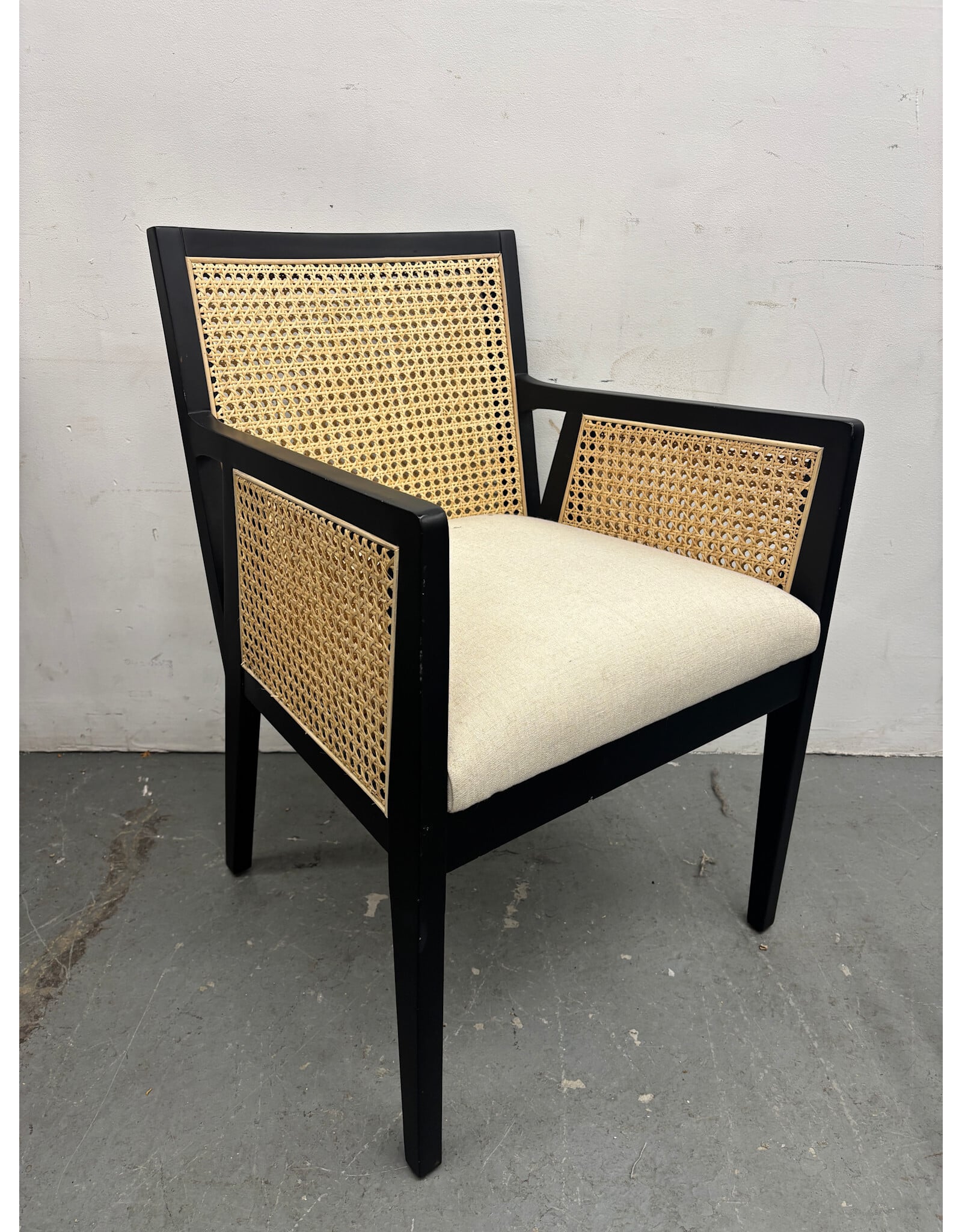 Cushioned Rattan Dining Chair