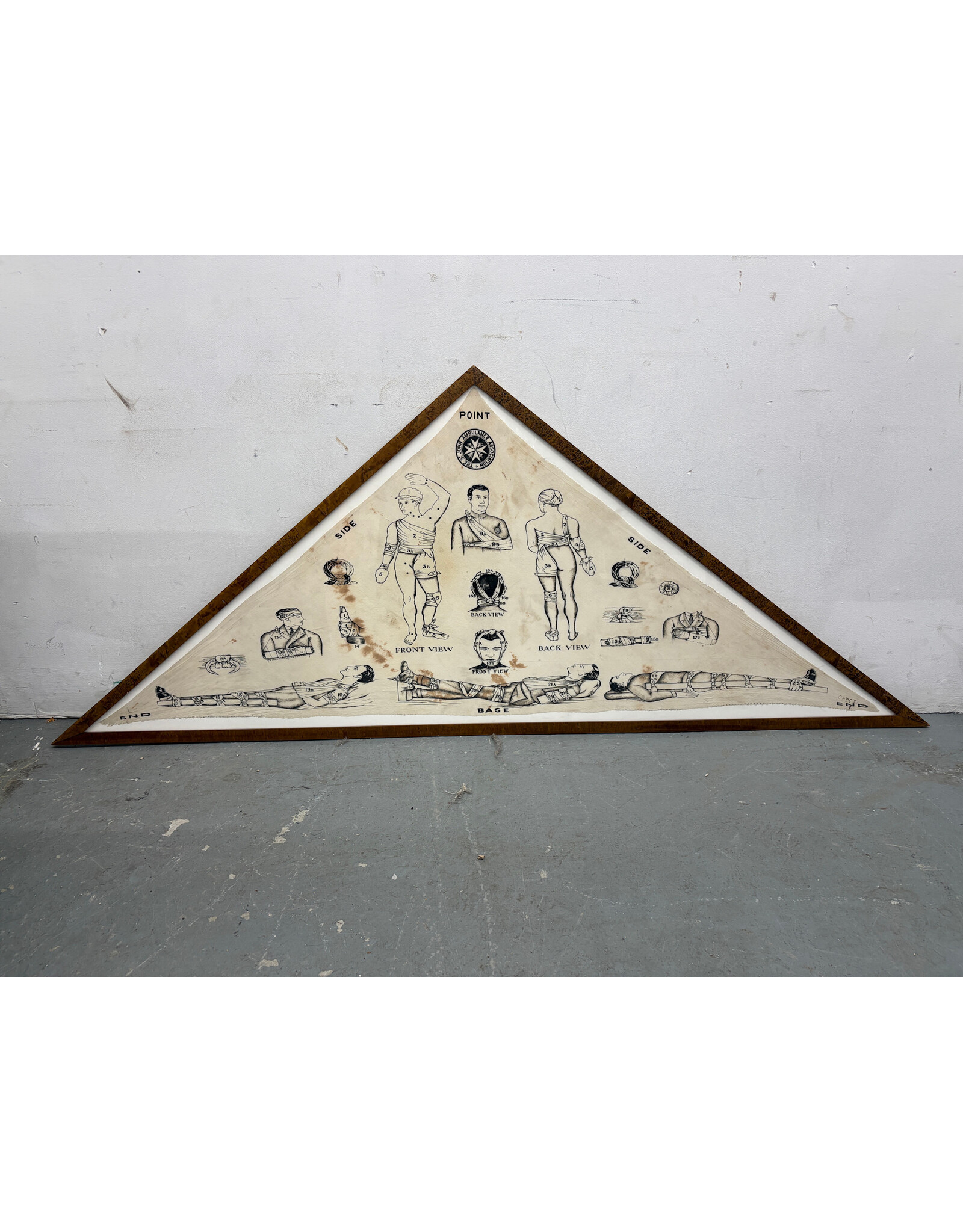 St. John Ambulance Triangular Bandage, c. WW1