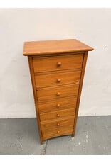 Wood Shaker Style 7-Drawer Lingerie Chest