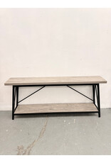 Industrial Style Extra Long Console Table
