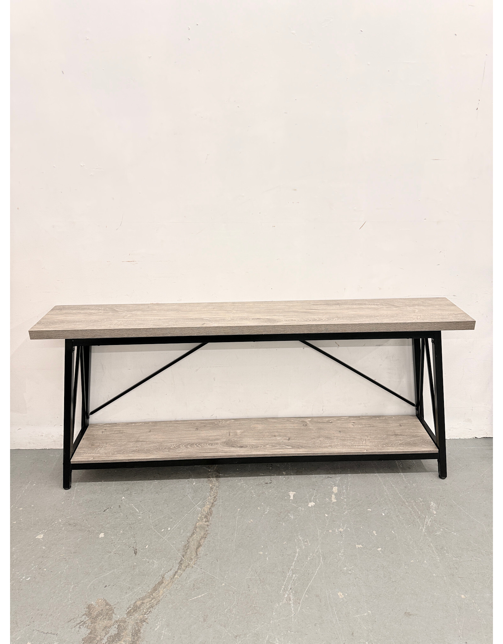Industrial Style Extra Long Console Table