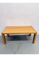 Solid Oak 70s Style Coffee Table