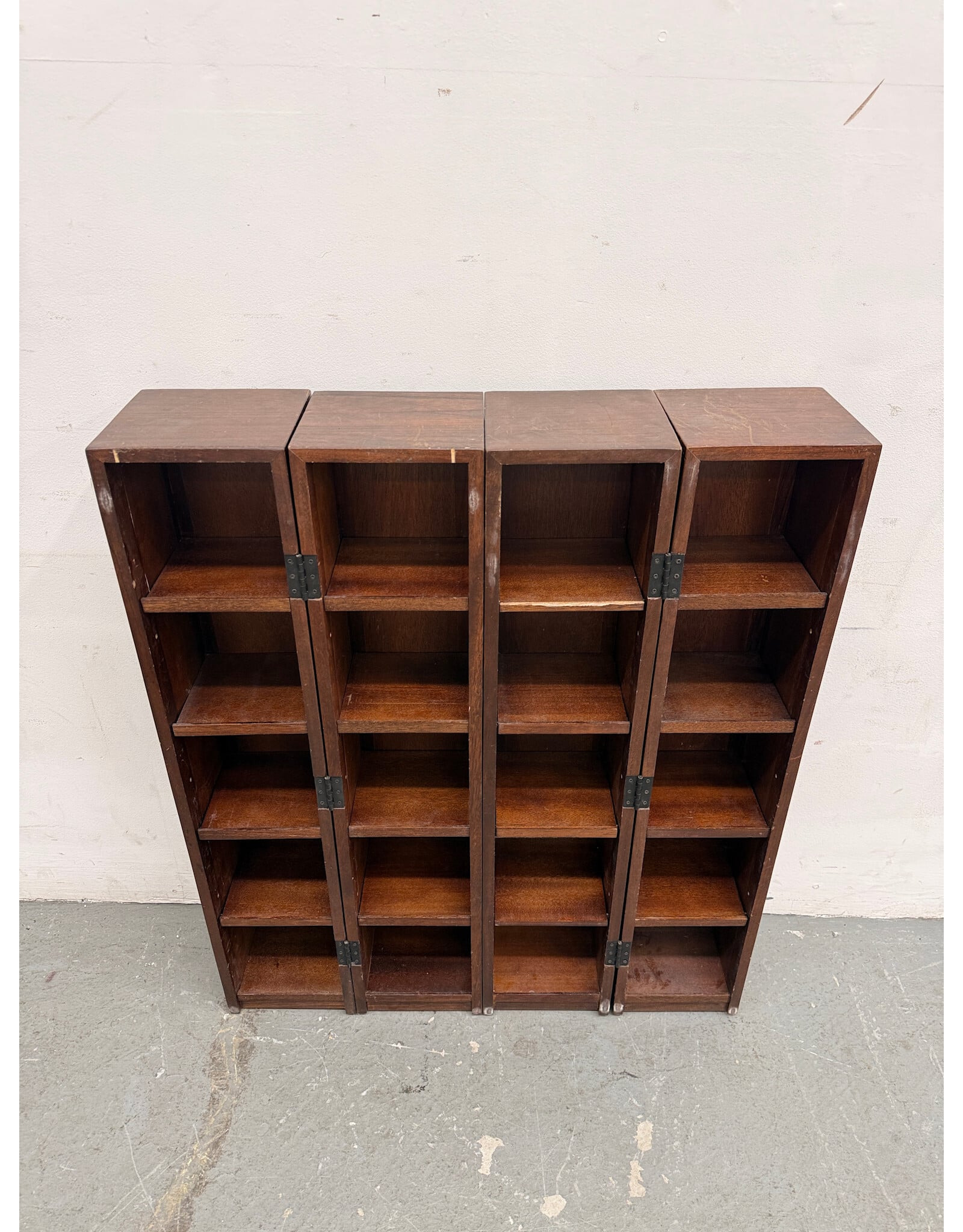 Pottery Barn Accordion Media Storage Console