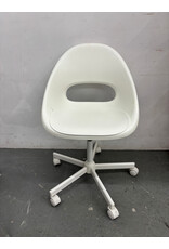 Ikea White Swooped Office Chair
