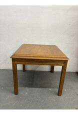 Only a Square Would MCM Style Table
