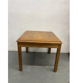 Only a Square Would MCM Style Table