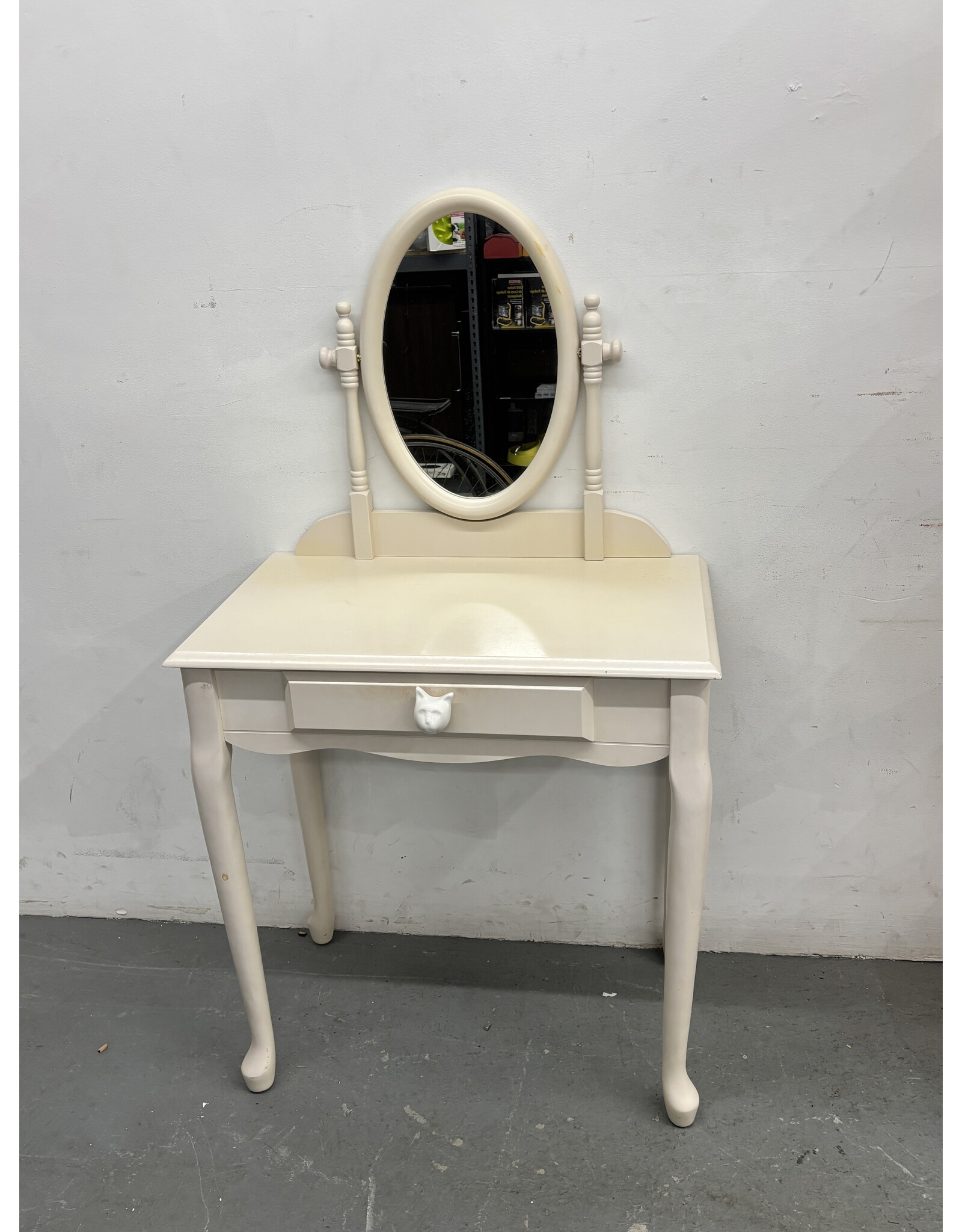 Meow Mix Vanity Desk