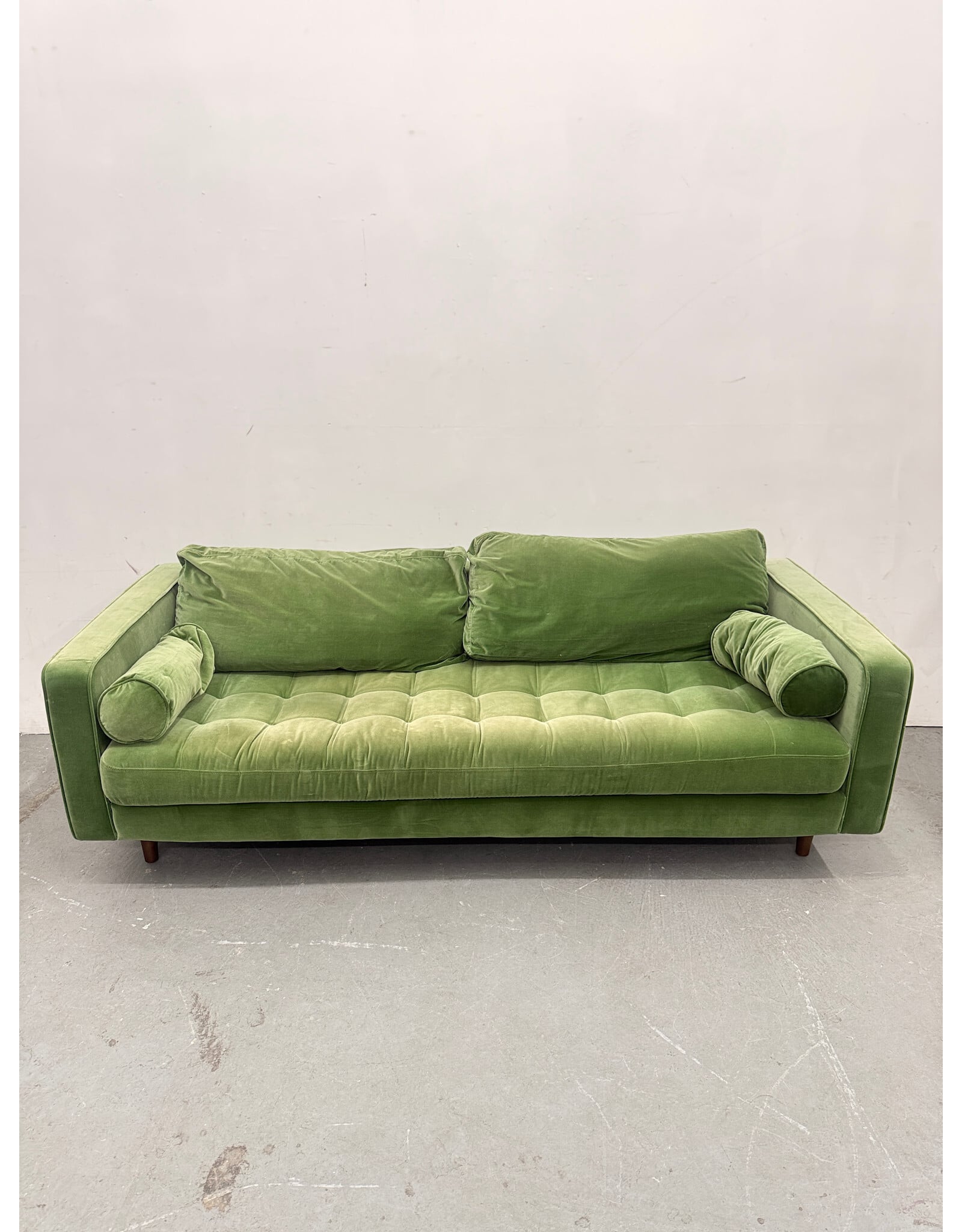 Article Green Grass Button-Tufted Seating Sofa