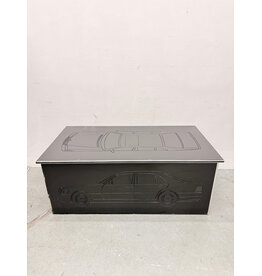 Wood Constructed Chest with Car Features