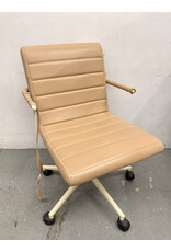 Tan Leather Office Chair