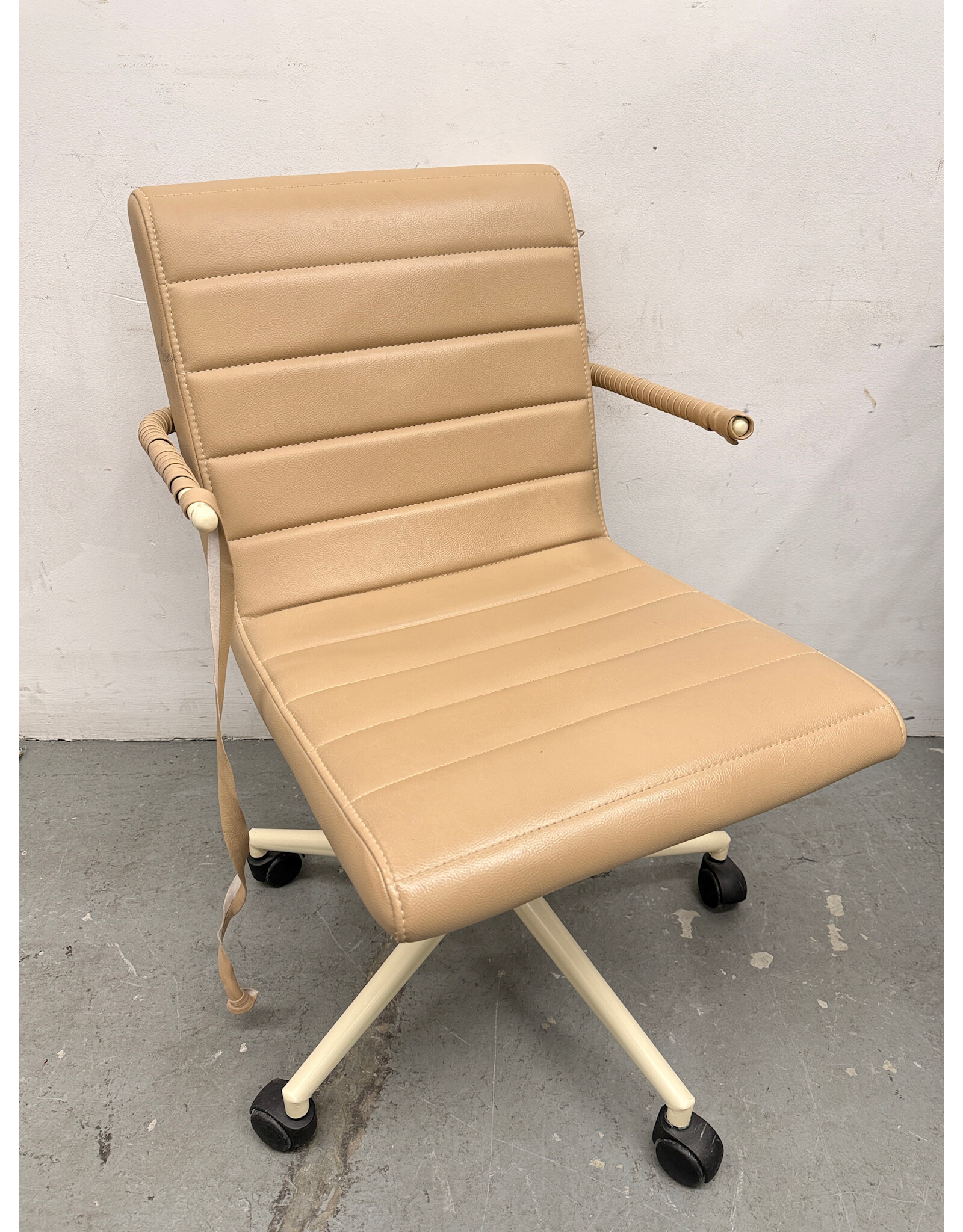 Tan Leather Office Chair