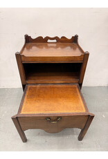 Georgian Mahogany Bedside Cupboard for Late Night Snacks