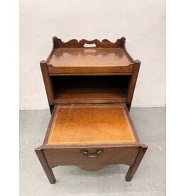 Georgian Mahogany Bedside Cupboard for Late Night Snacks