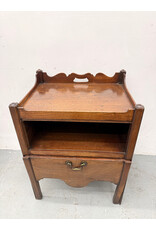 Georgian Mahogany Bedside Cupboard for Late Night Snacks