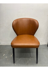 Vasagle Camel Brown Leather Chairs