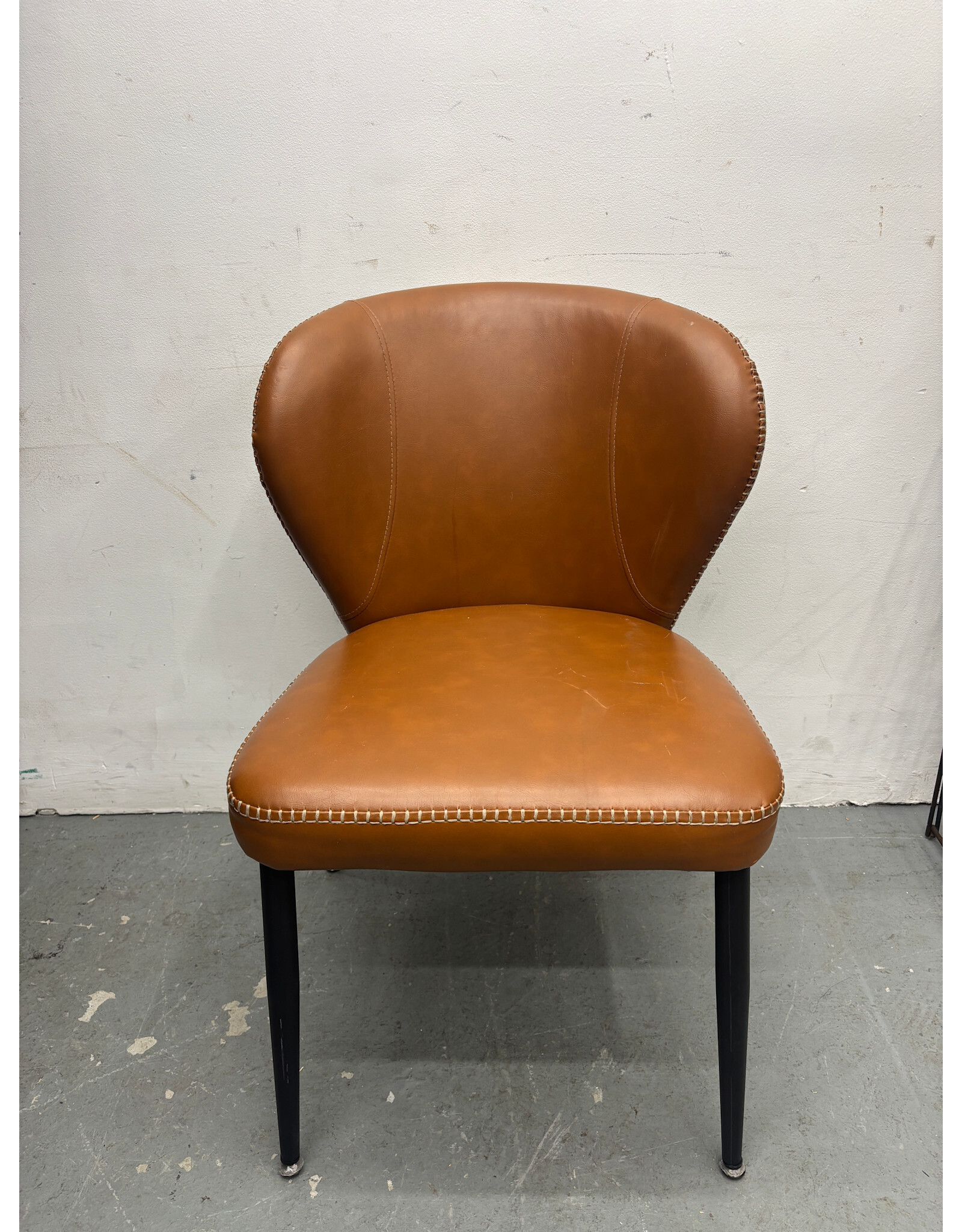 Vasagle Camel Brown Leather Chairs