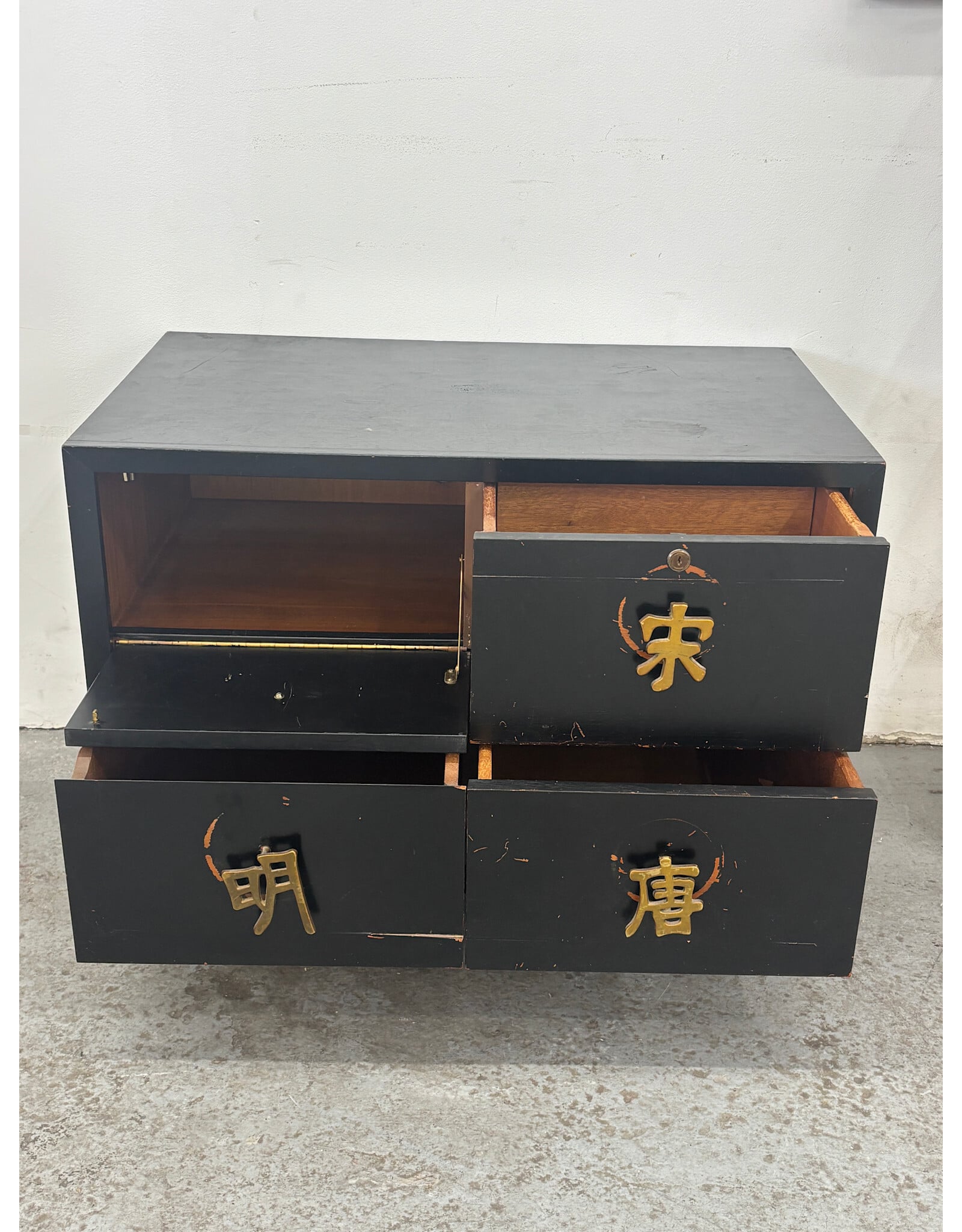 Black Chinese Chest