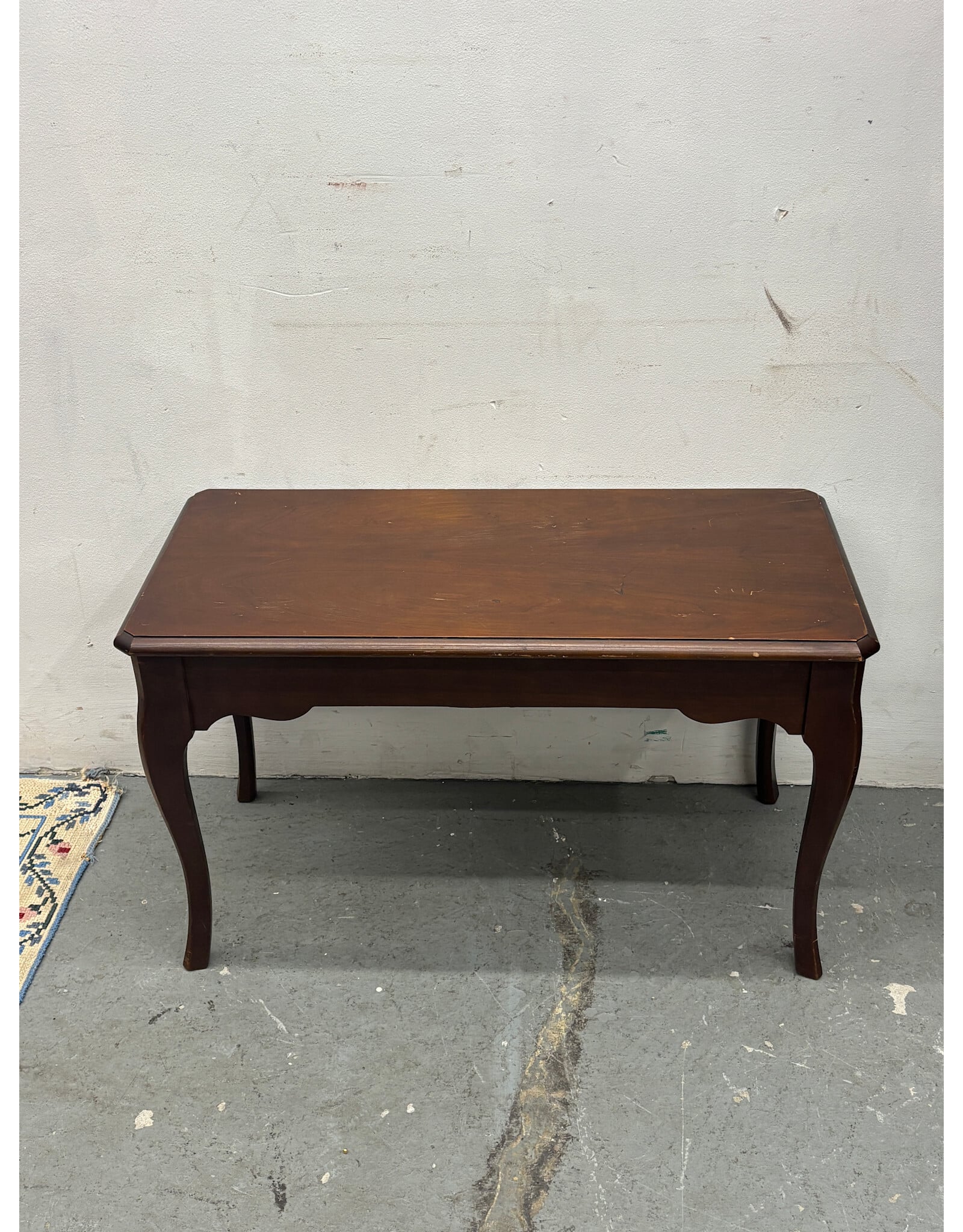 Vintage Mahogany Wooden Piano Bench
