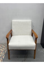 Linen Modern Style Lounge Chair