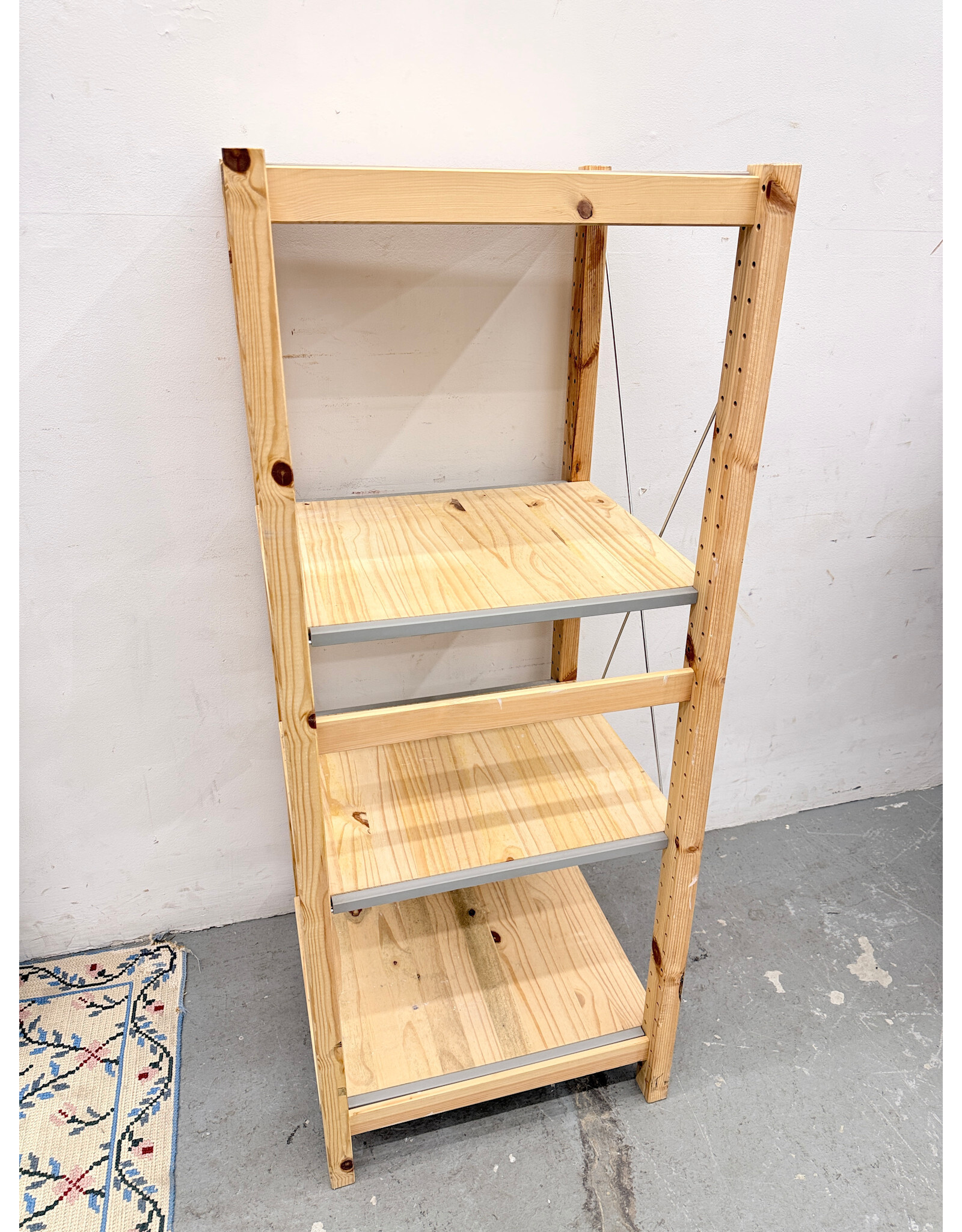 Wooden 4-Tier Shelf