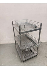 Stainless Steel Versatile Utility Cart