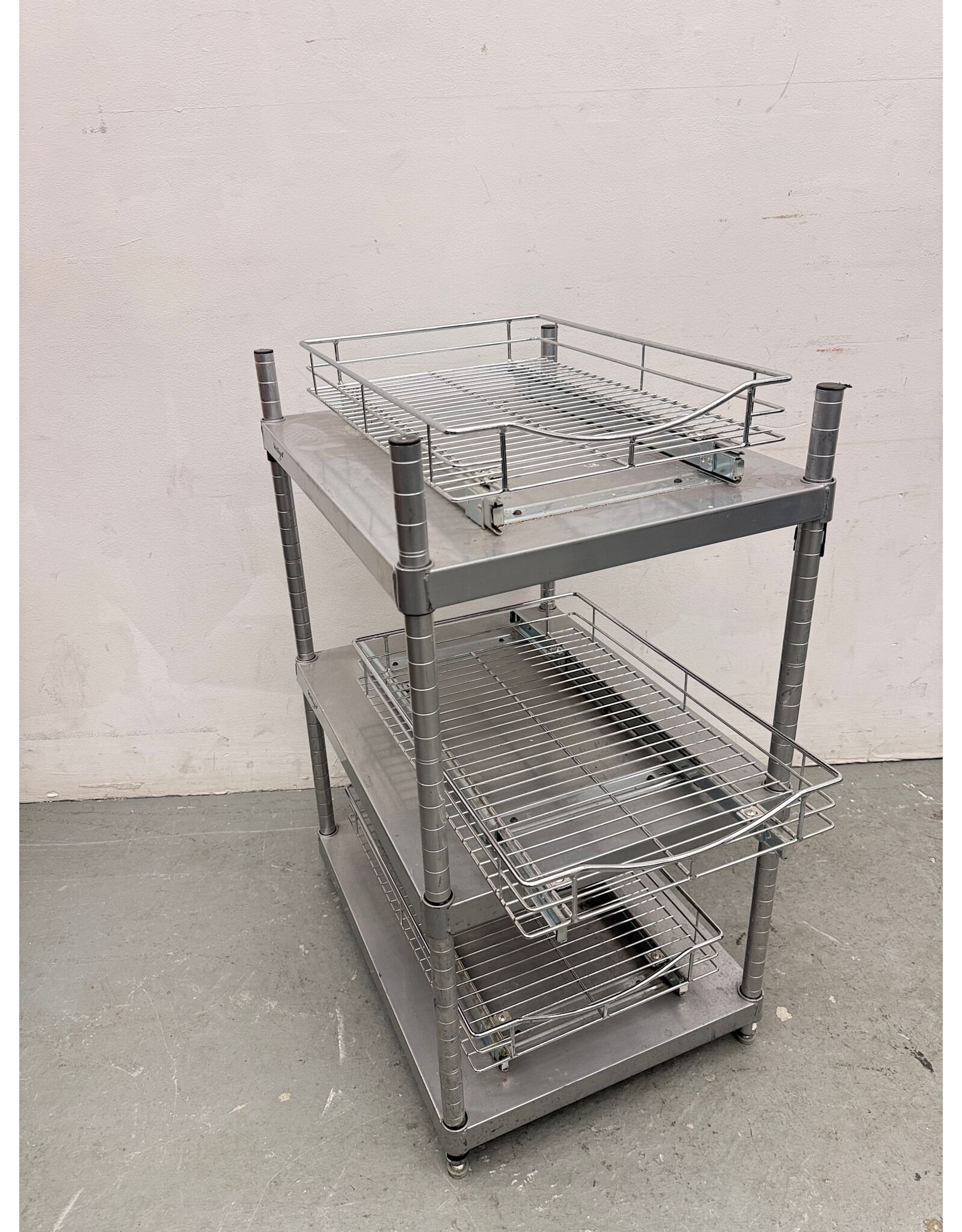 Stainless Steel Versatile Utility Cart