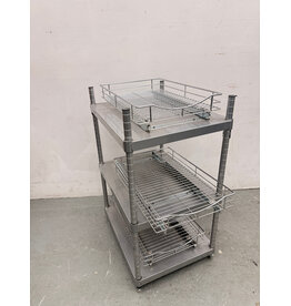 Stainless Steel Versatile Utility Cart