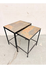 Solid Real Stone Top, Nesting Table