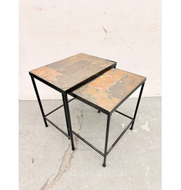 Solid Real Stone Top, Nesting Table
