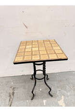 Ceramic Top with Dark Wrought Iron