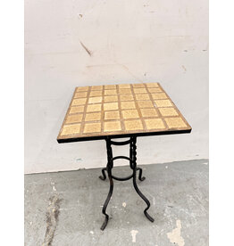 Ceramic Top with Dark Wrought Iron