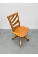 Pottery Barn Kids Wooden Rolling Office Chair