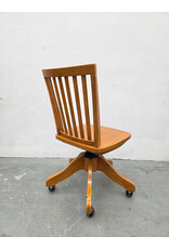 Pottery Barn Kids Wooden Rolling Office Chair