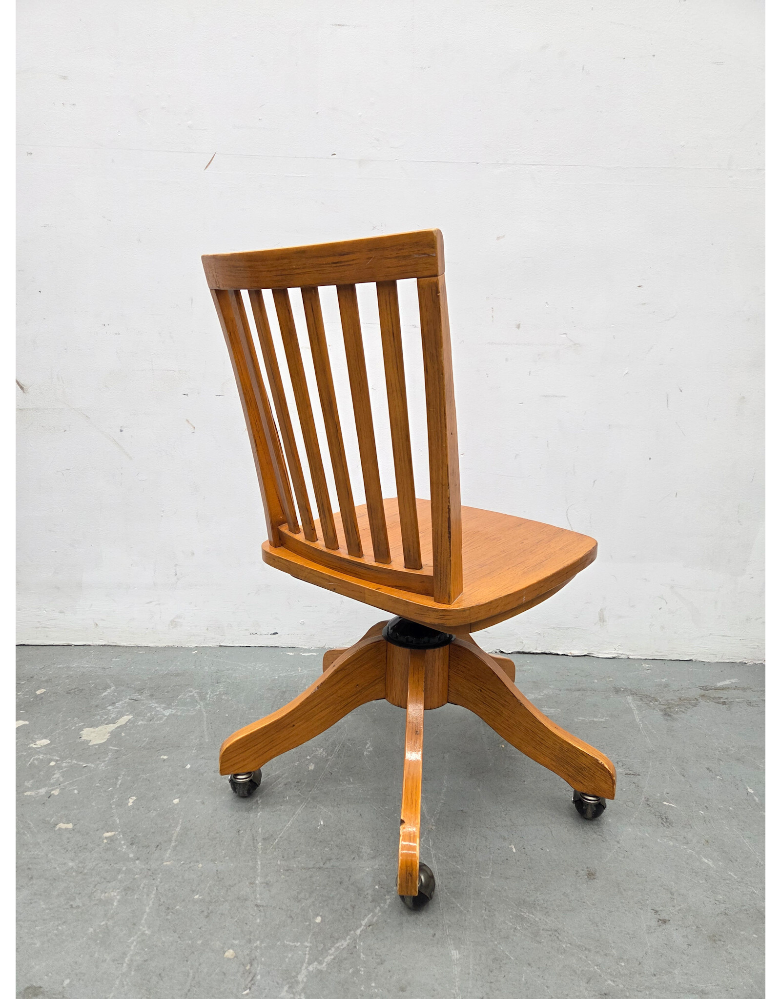 Pottery Barn Kids Wooden Rolling Office Chair