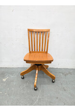 Pottery Barn Kids Wooden Rolling Office Chair