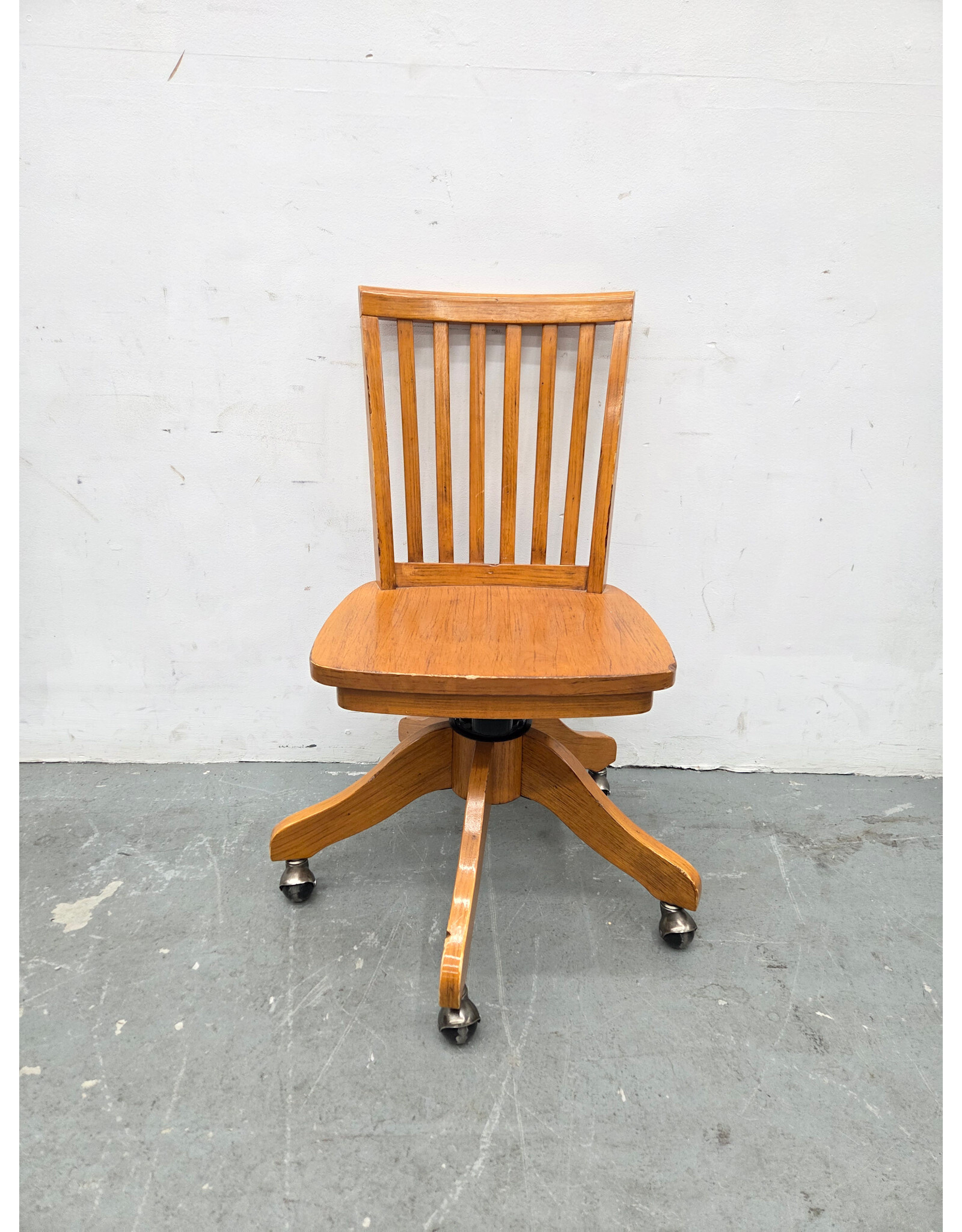 Pottery Barn Kids Wooden Rolling Office Chair