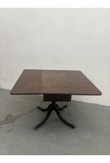 Antique Drop Leaf Table with Lion Head Pull