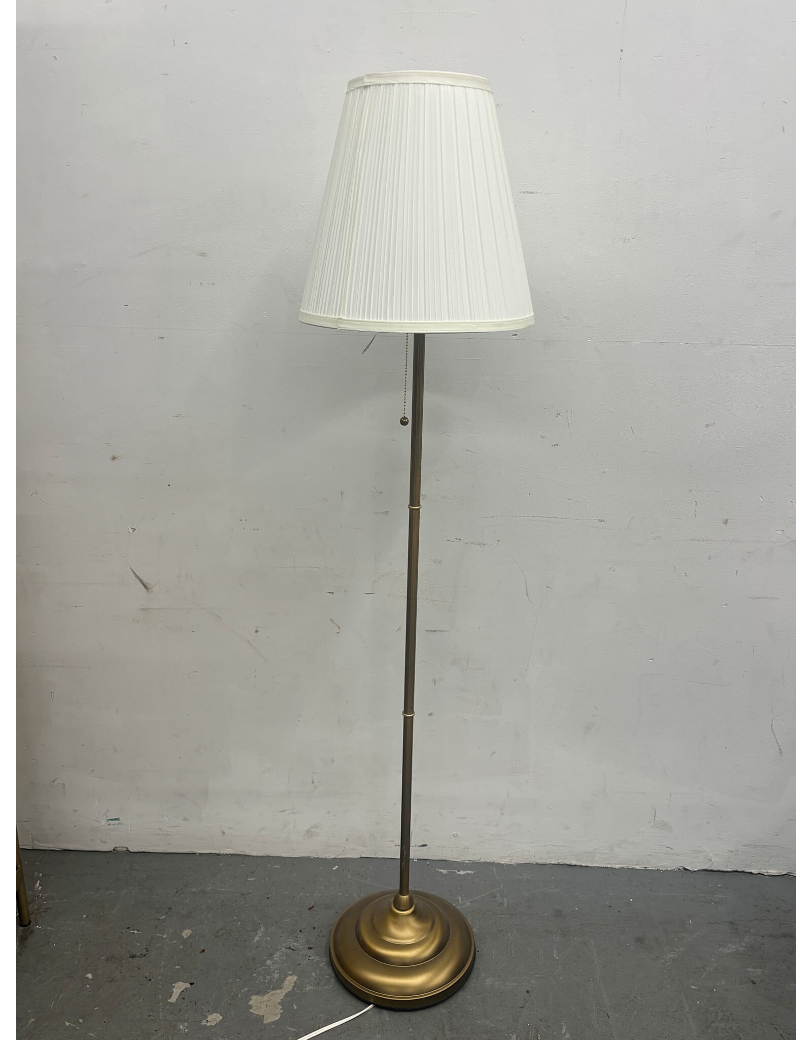 IKEA Brass Floor Lamp