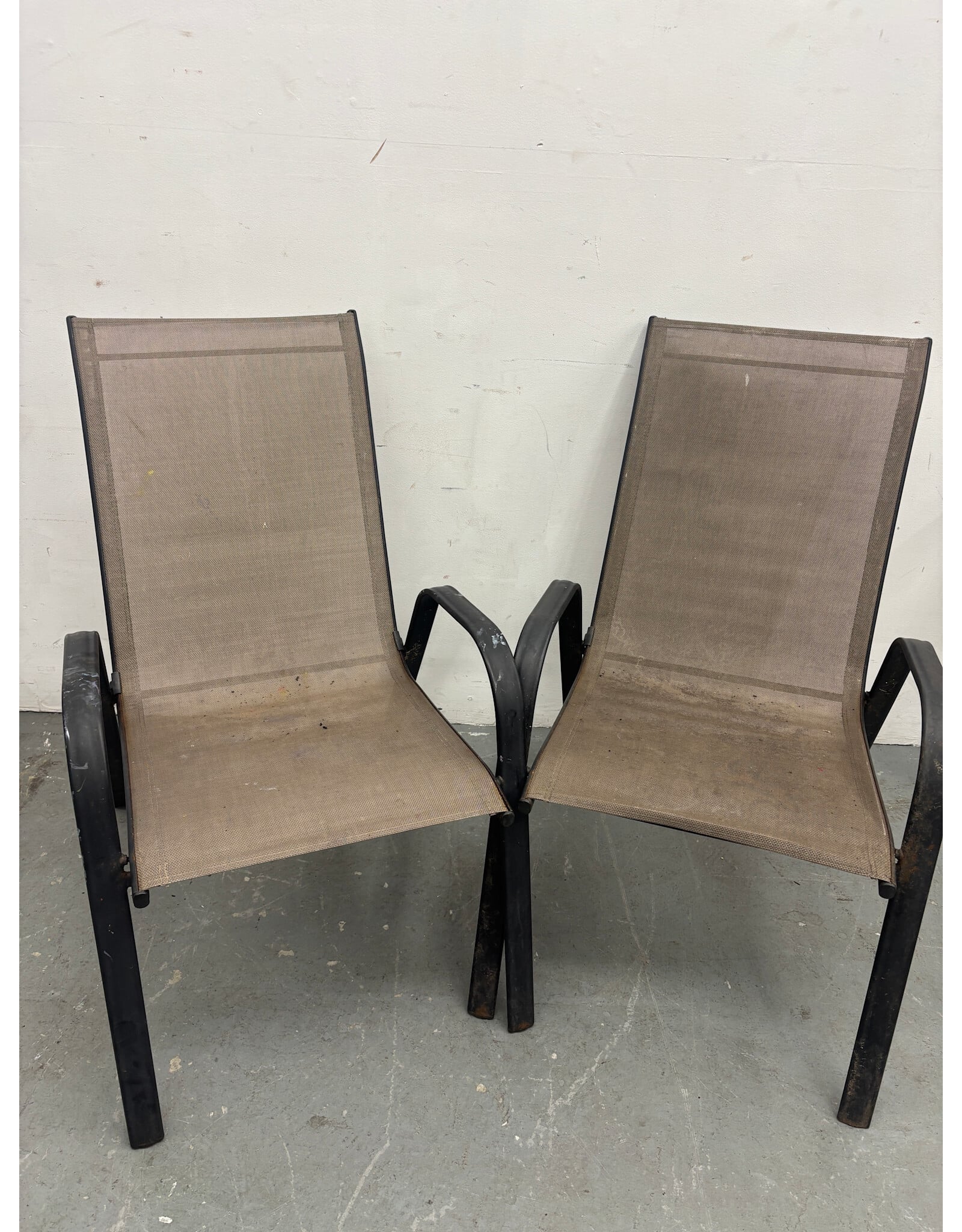 Stackable Slingback Patio Chair