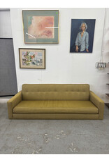 Who Do You Think Gave You the Legs? Green Modern Upholstered Couch