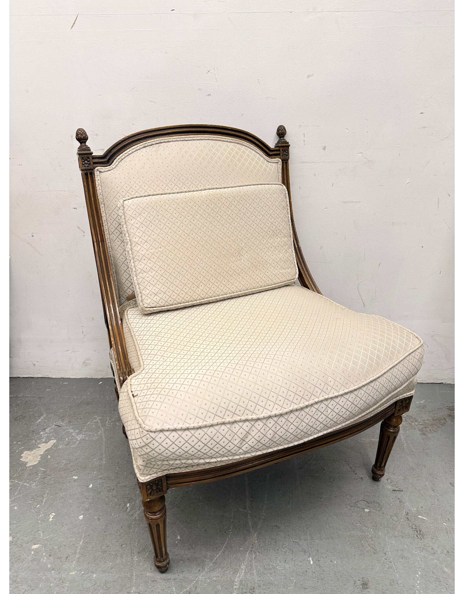 Antique French Style Bergere Chairs