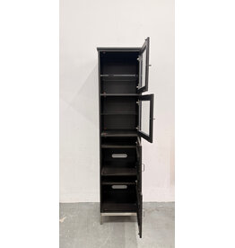 Room & Board Black Narrow Bookcase