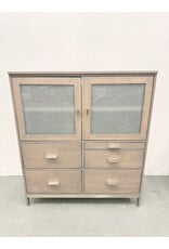 Room & Board Washed Gray Wardrobe