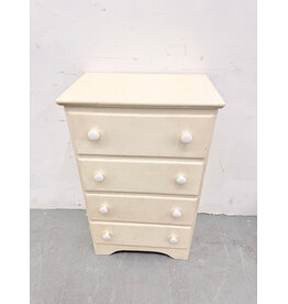 Small White Vintage Chest