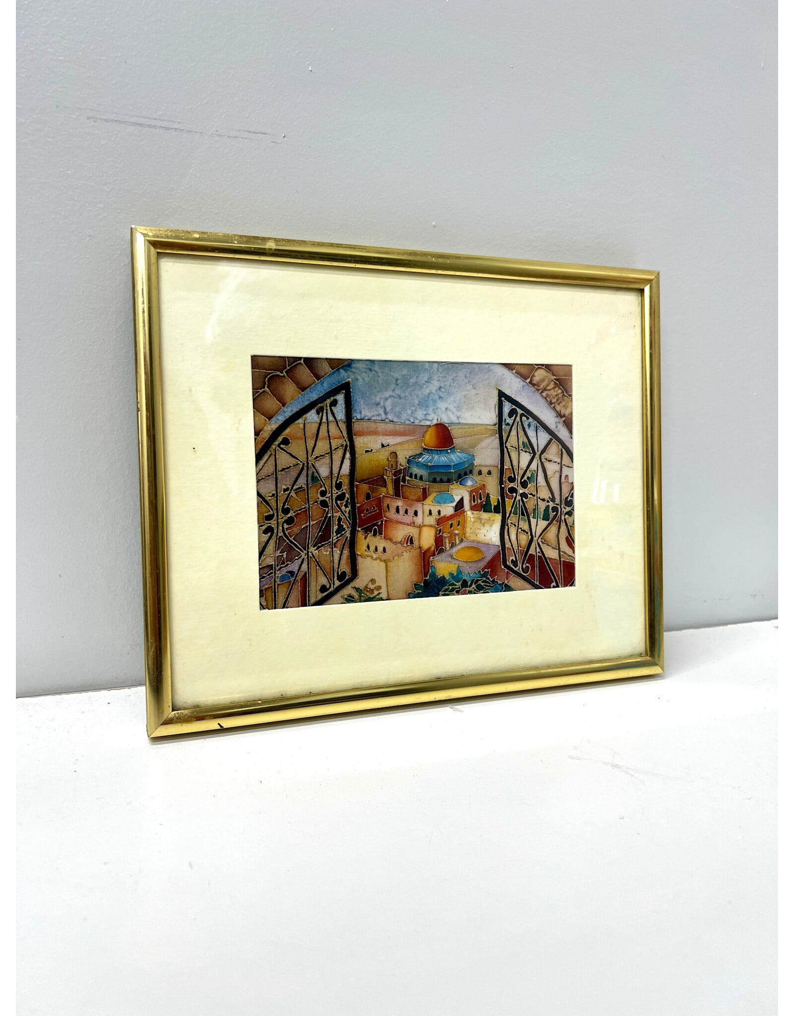 Jerusalem, framed print