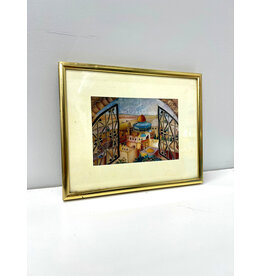Jerusalem, framed print